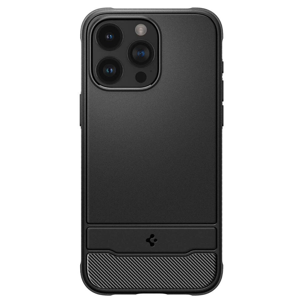 Spigen Rugged Armor Mag iPhone 15 Pro 6,1" Magsafe Matte Black ACS06703 hind ja info | Telefoni kaaned, ümbrised | kaup24.ee