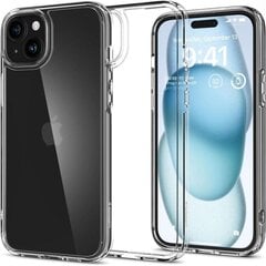 Spigen Ultra Hybrid iPhone 15 6.1" Crystal Clear hind ja info | Telefoni kaaned, ümbrised | kaup24.ee