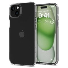 Spigen Liquid Crystal iPhone 15 Plus 6,7" crystal clear цена и информация | Чехлы для телефонов | kaup24.ee