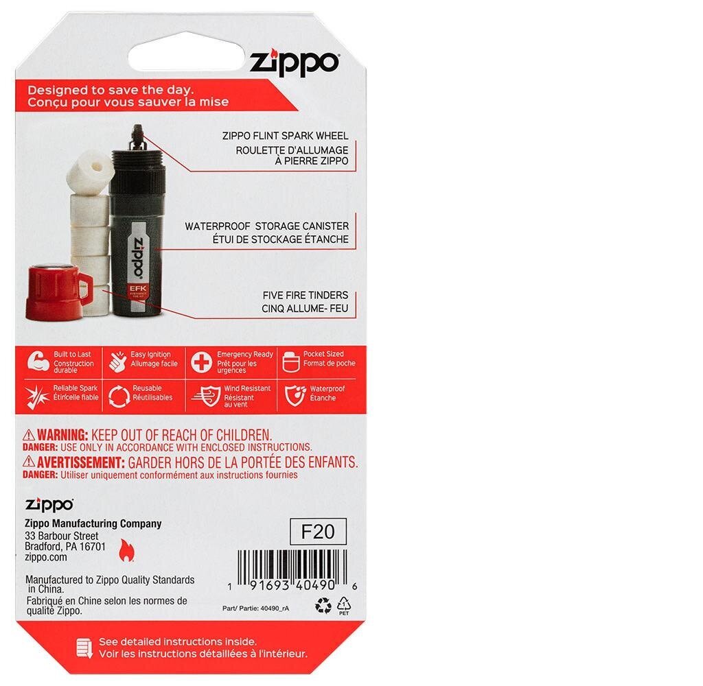 Hädaabikomplekt Zippo hind ja info | Muu matkavarustus | kaup24.ee