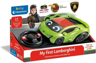 Радиоуправляемый автомобиль Lamborghini Clementoni, зеленый цвет цена и информация | Развивающий мелкую моторику - кинетический песок KeyCraft NV215 (80 г) детям от 3+ лет, бежевый | kaup24.ee