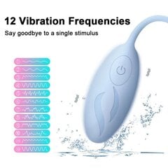 Naiste vibraator - masseerija Jumping Egg, sinine hind ja info | Vibraatorid | kaup24.ee