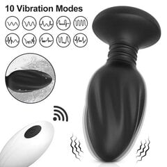 Vibraator - anaaltapp puldiga Dark Red Brand hind ja info | Vibraatorid | kaup24.ee
