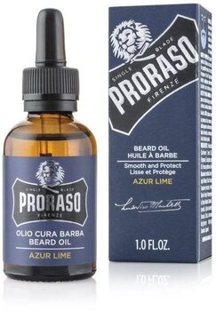 Habemeõli Proraso Azur Lime, 30 ml hind ja info | Raseerimisvahendid | kaup24.ee