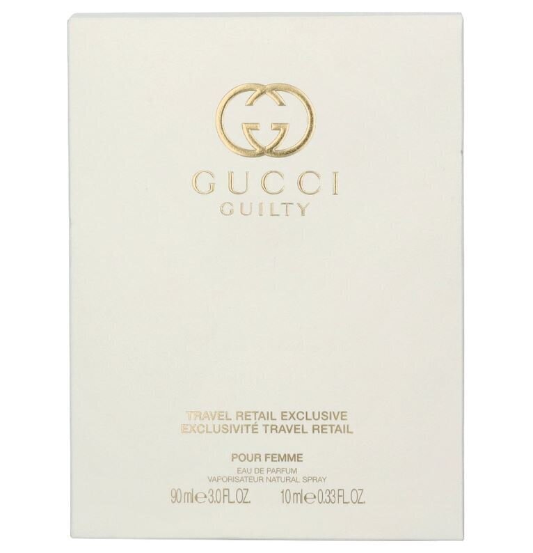 Komplekt Gucci Guilty naistele: parfüümvesi EDP, 90 ml + reisisprei, 10 ml цена и информация | Naiste parfüümid | kaup24.ee