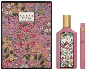 Komplekt Gucci Flora naistele: parfüümvesi EDP, 100 ml + parfüümvesi EDP, 10 ml hind ja info | Naiste parfüümid | kaup24.ee