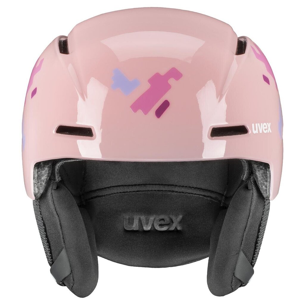 Suusakiiver Uvex viti pink, puzzle, roosa цена и информация | Suusakiivrid | kaup24.ee