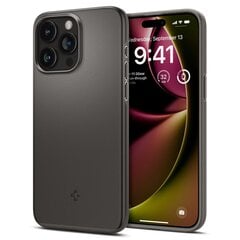 Spigen Thin Fit case iPhone 15 Pro - gray hind ja info | Telefoni kaaned, ümbrised | kaup24.ee