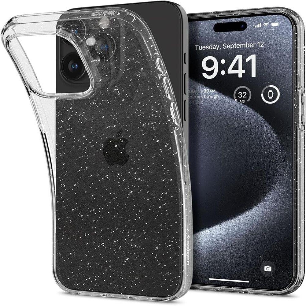 Spigen Liquid Crystal ACS06701 iPhone 15 Pro - Glitter Crystal hind ja info | Telefoni kaaned, ümbrised | kaup24.ee