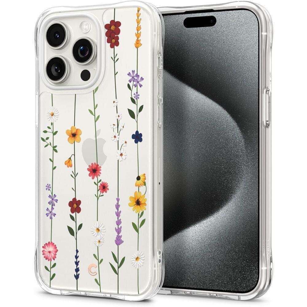 Spigen Cyrill Cecile ACS06760 iPhone 15 Pro - Flower Garden hind ja info | Telefoni kaaned, ümbrised | kaup24.ee