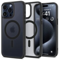 Spigen Ultra Hybrid Mag iPhone 15 Pro 6.1" Magsafe frost Black ACS06720 hind ja info | Telefoni kaaned, ümbrised | kaup24.ee