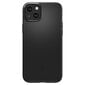 Spigen Thin Fit iPhone 15 6.1" Black ACS06776 hind ja info | Telefoni kaaned, ümbrised | kaup24.ee