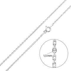 Цепочка из серебра 925 пробы с классическим дизайном, код ah8ank15l AH8ANK15L цена и информация | Украшения на шею | kaup24.ee