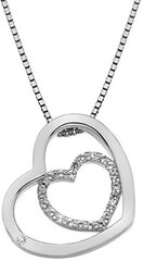 Topaasiga hõbedane kaelakee naistele Hot Diamonds Adorable Encased DP691 цена и информация | Украшения на шею | kaup24.ee