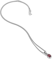 Hot Diamonds Серебряное колье для рожденных в январе Birthstone DP754 цена и информация | Украшения на шею | kaup24.ee