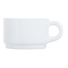 Чашка Luminarc Штабелируемые Белый Cтекло (28 cl) (Pack 6x) цена и информация | Стаканы, фужеры, кувшины | kaup24.ee