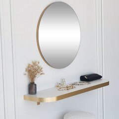 Peegel Asir, 60x0,18cm, kuldne hind ja info | Vannitoa peeglid | kaup24.ee