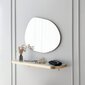 Peegel Asir, 75x55x0,18cm, hõbe hind ja info | Vannitoa peeglid | kaup24.ee
