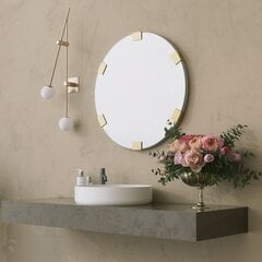 Peegel Asir, 60x0,18cm, hõbe hind ja info | Vannitoa peeglid | kaup24.ee