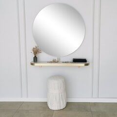 Зеркало Asir, 90см, золотистый цена и информация | Зеркала | kaup24.ee