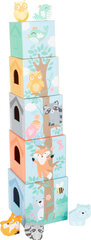 Püramiidi torn koos loomadega Small Foot hind ja info | Imikute mänguasjad | kaup24.ee
