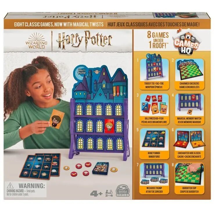 Sigatüükas mängu komplekt täis 8 mängud Harry Potter mängud hind ja info | Lauamängud ja mõistatused | kaup24.ee