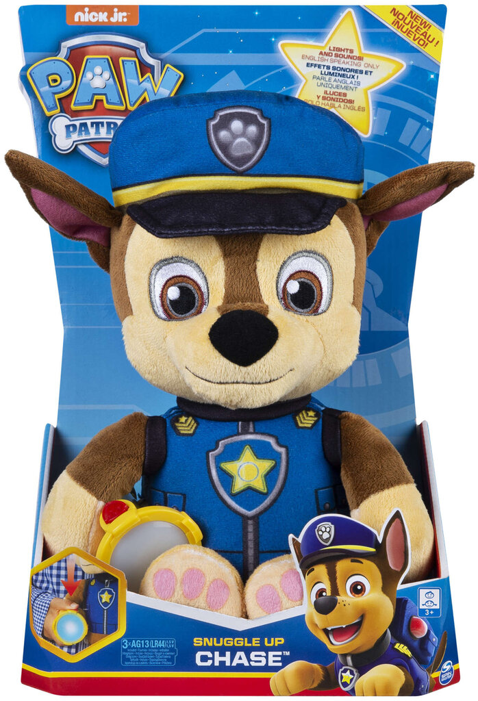 Rääkiv maskott Paw Patrol, Chase hind ja info | Pehmed mänguasjad | kaup24.ee