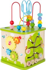 Hariduslik puidust kuubik Small Foot 5 in 1 цена и информация | Развивающие игрушки и игры | kaup24.ee