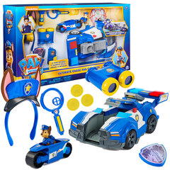 Politseiauto Paw Patrol The Movie Chase 2-in-1 + tarvikud Chase maskeerimine hind ja info | Poiste mänguasjad | kaup24.ee