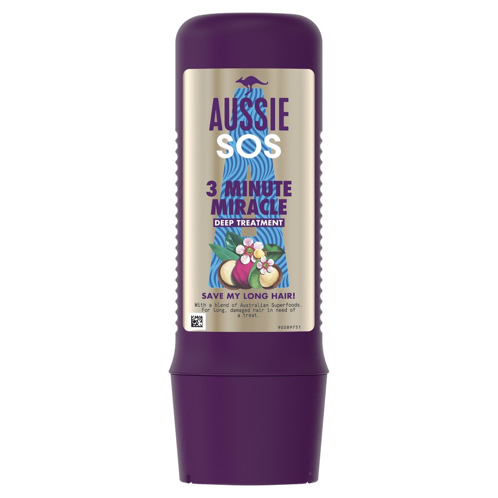 Palsam pikkadele ja kahjustatud juustele SOS Save My Lengths! 3 Minute Miracle, 225 ml hind ja info | Maskid, õlid, seerumid | kaup24.ee