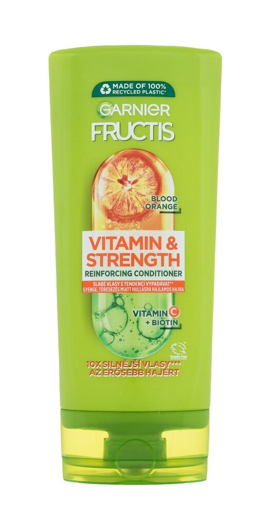 Palsam Fructis Vitamin & Strength, 200 ml цена и информация | Juuksepalsamid | kaup24.ee