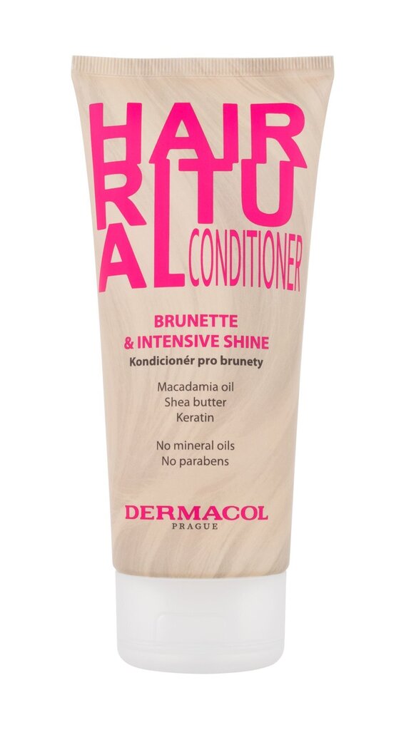 Juuksepalsam Dermacol Hair Ritual Brunette & Intensive Shine, 200 ml цена и информация | Juuksepalsamid | kaup24.ee