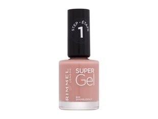 Лак для ногтей Rimmel London Super Gel STEP1, 090 Porcelain цена и информация | Лаки для ногтей, укрепители для ногтей | kaup24.ee