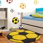 Lastetoa vaip Shaggy Fun Yellow, 120x120 cm цена и информация | Vaibad | kaup24.ee