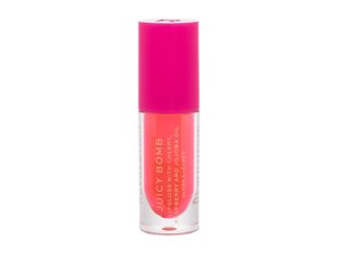 Huuleläige Makeup Revolution London Juicy Bomb Grapefruit, 4.6ml hind ja info | Huulepulgad, -läiked, -palsamid, vaseliin | kaup24.ee