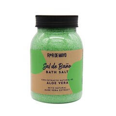 Соль для ванны Flor de Mayo Bath sal Aloe Vera, 700 г цена и информация | Масла, гели для душа | kaup24.ee