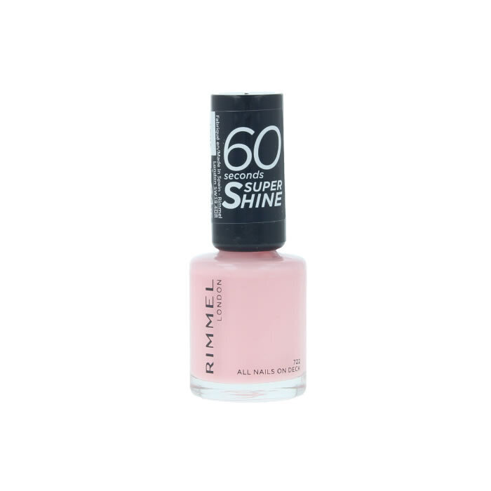 Rimmel 60 Seconds Super Shine 722 All Nails On Deck hind ja info | Küünelakid, küünetugevdajad | kaup24.ee