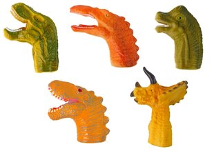 sõrmkübarate komplekt 5 tk, dinosaurused hind ja info | Poiste mänguasjad | kaup24.ee