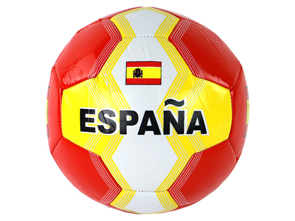 Jalgpall 24 cm, punane, suurus 5 hind ja info | Jalgpalli pallid | kaup24.ee