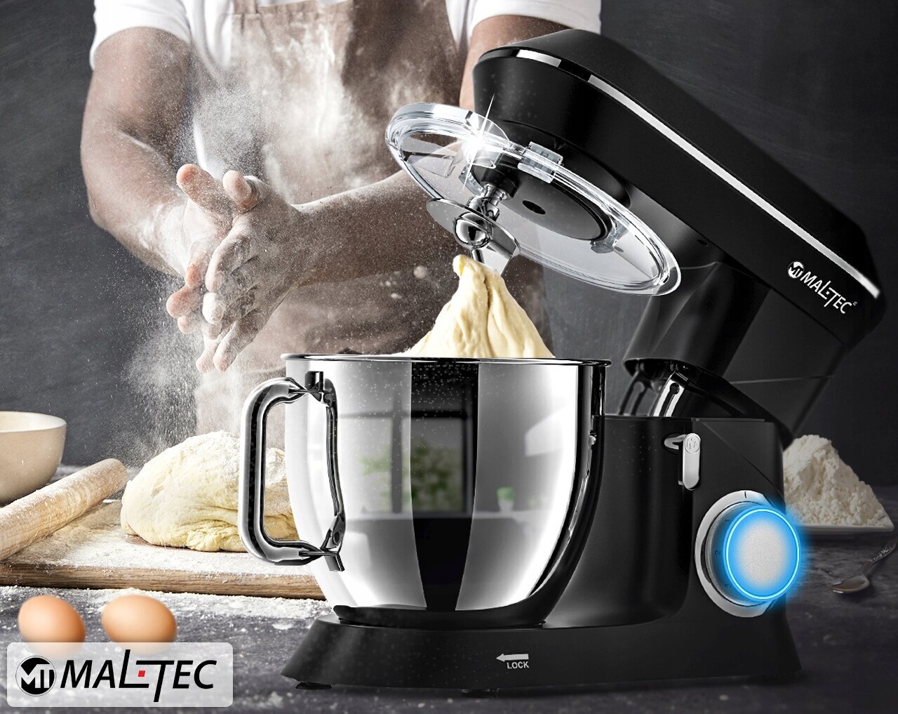 Maltec Chef2200W BL hind ja info | Köögikombainid | kaup24.ee