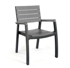 Садовый стул Harmony Armchair, серый цена и информация | Уличные cтулья | kaup24.ee