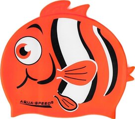 Silikoonist ujumismüts Aqua Speed Nemo цена и информация | Шапочки для плавания | kaup24.ee