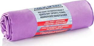 Полотенце из микрофибры Aqua Speed Dry Flat, 70x140, фиолетовое цена и информация | Полотенца | kaup24.ee