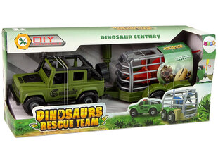 Джип с прицепом и динозавром цена и информация | Игрушки для мальчиков | kaup24.ee