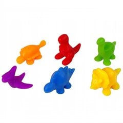 Värvimiskomplekt Woopie Dinosaurs, 56 tk. hind ja info | Arendavad mänguasjad | kaup24.ee