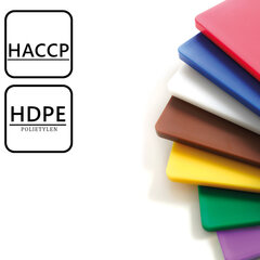 Доска разделочная HACCP 450x300, HENDI, Фиолетовый цена и информация | Разделочная доска | kaup24.ee