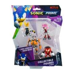 Figuuride komplekt Sonic, 5 tk, 6,5 cm hind ja info | Poiste mänguasjad | kaup24.ee