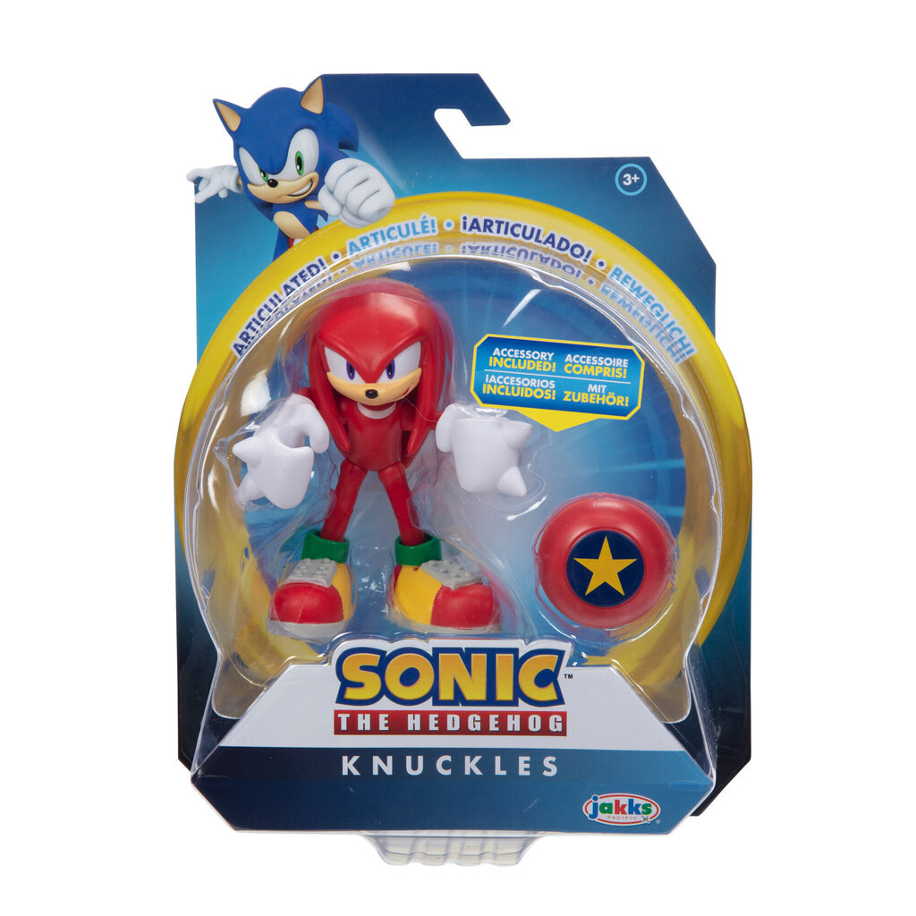 Figuur aksessuaaridega Sonic the Hedgehog W11, 10 cm hind ja info | Poiste mänguasjad | kaup24.ee