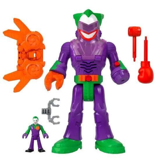 Figuuride komplekt Imaginext DC Super Friends Joker & Laughrobot Bundle hind ja info | Poiste mänguasjad | kaup24.ee