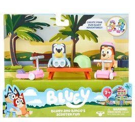 Figuuride komplekt Bluey ja Bingo roller lõbus цена и информация | Игрушки для мальчиков | kaup24.ee